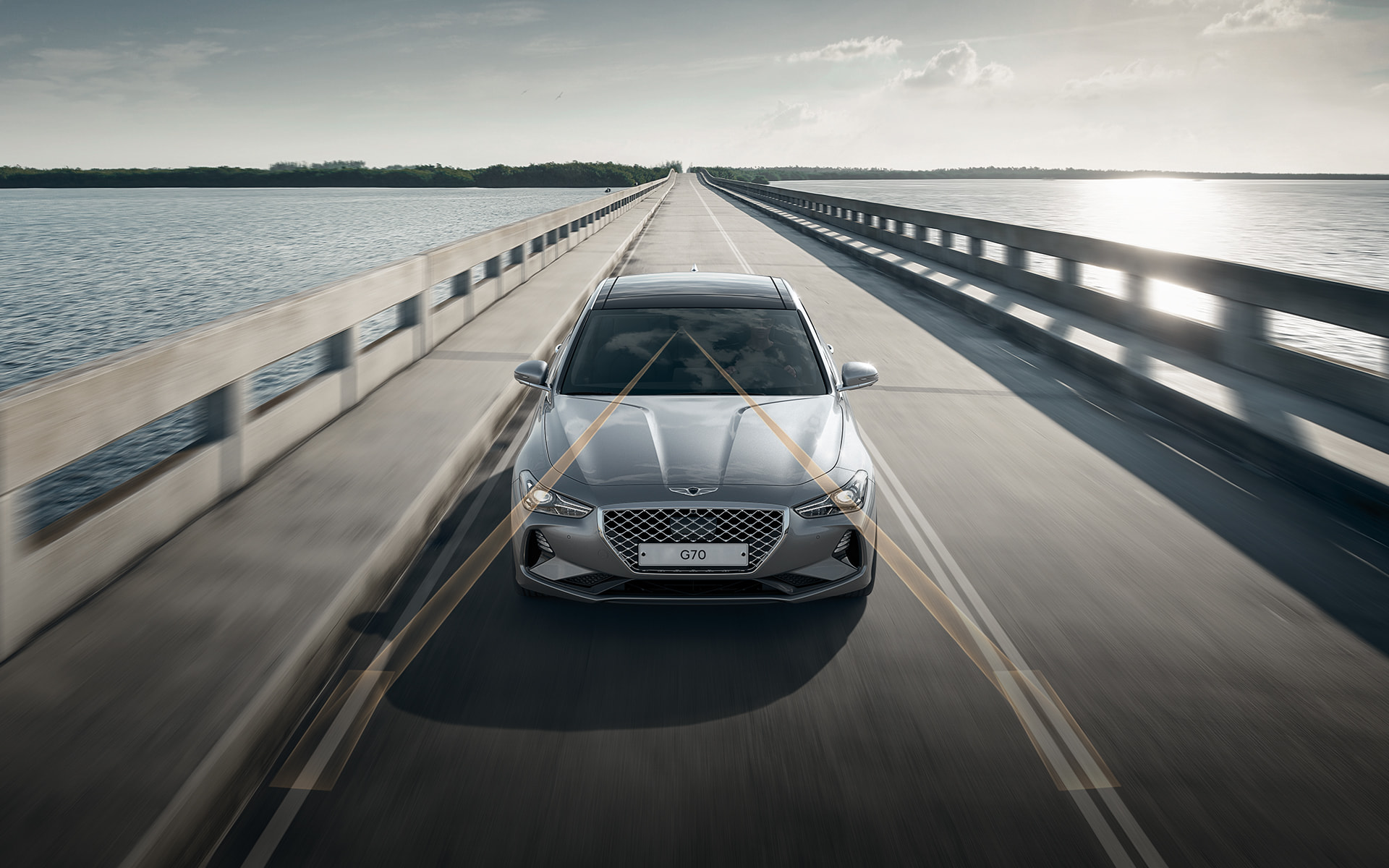 GENESIS G70 Safety Features - 차로 이탈방지 보조