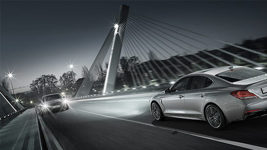 GENESIS G70 Safety Features - 하이빔 보조